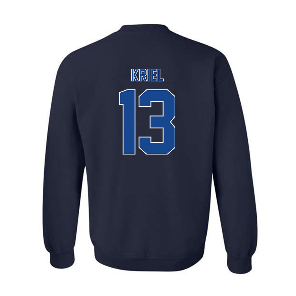 Georgia State - NCAA Men's Soccer : Leo Kriel - Classic Fashion Shersey Crewneck Sweatshirt-1