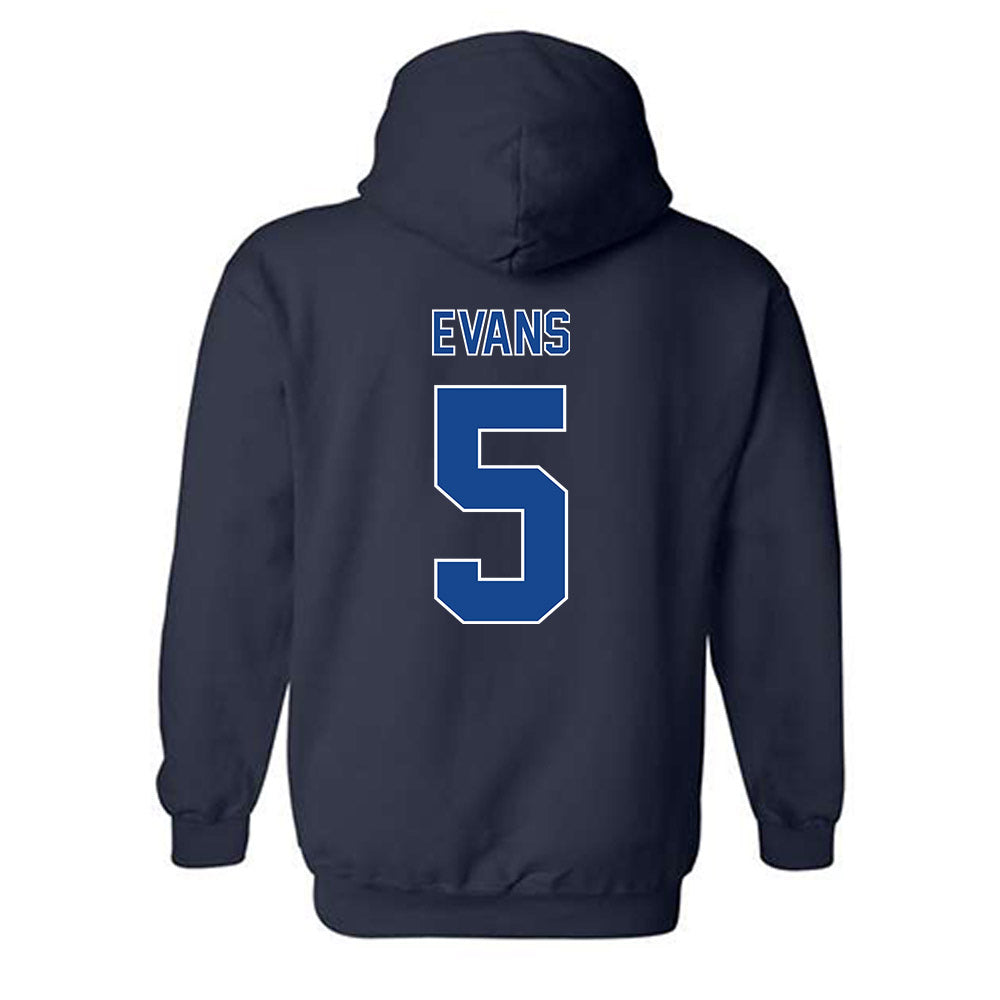 Georgia State - NCAA Baseball : Joshua Evans - Classic Fashion Shersey Hooded Sweatshirt-1