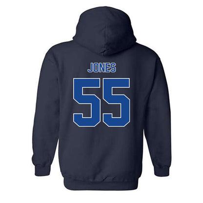 Georgia State - NCAA Men's Basketball : Chris Jones - Classic Fashion Shersey Hooded Sweatshirt-1