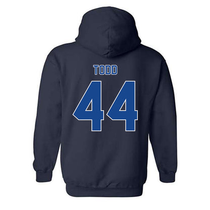 Georgia State - NCAA Baseball : Niall Todd - Classic Fashion Shersey Hooded Sweatshirt-1