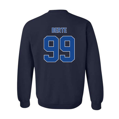 Georgia State - NCAA Football : Mandjou Berte - Classic Fashion Shersey Crewneck Sweatshirt-1