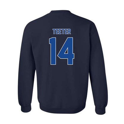 Georgia State - NCAA Football : Christian Teeter - Classic Fashion Shersey Crewneck Sweatshirt-1