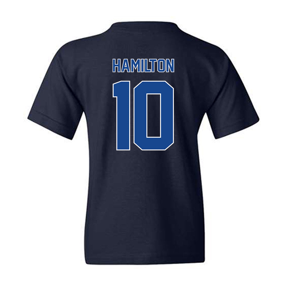 Georgia State - NCAA Men's Basketball : Jelani Hamilton - Classic Fashion Shersey Youth T-Shirt-1