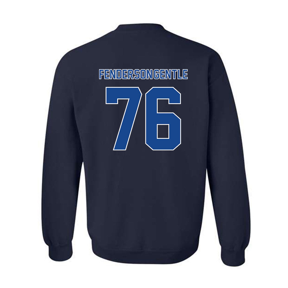 Georgia State - NCAA Football : KySean Fenderson-Gentle - Classic Fashion Shersey Crewneck Sweatshirt