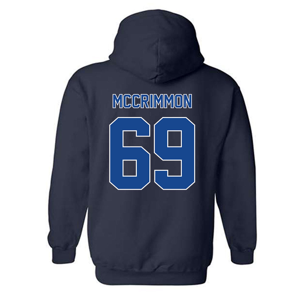 Georgia State - NCAA Football : Jeremiah McCrimmon - Classic Fashion Shersey Hooded Sweatshirt-1
