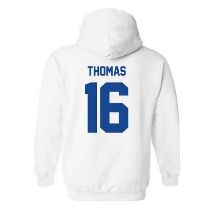 Georgia State - NCAA Football : Bishop Thomas - Classic Shersey Hooded Sweatshirt-1
