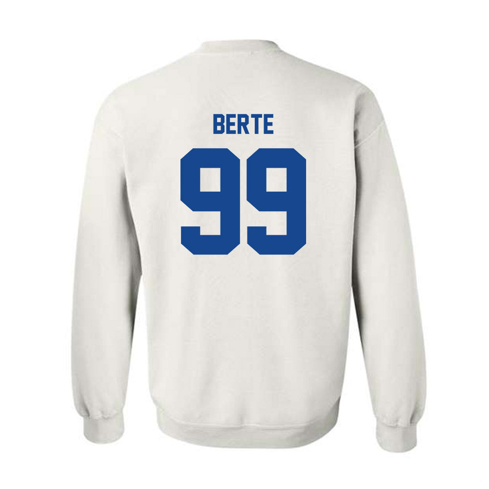 Georgia State - NCAA Football : Mandjou Berte - Classic Shersey Crewneck Sweatshirt-1