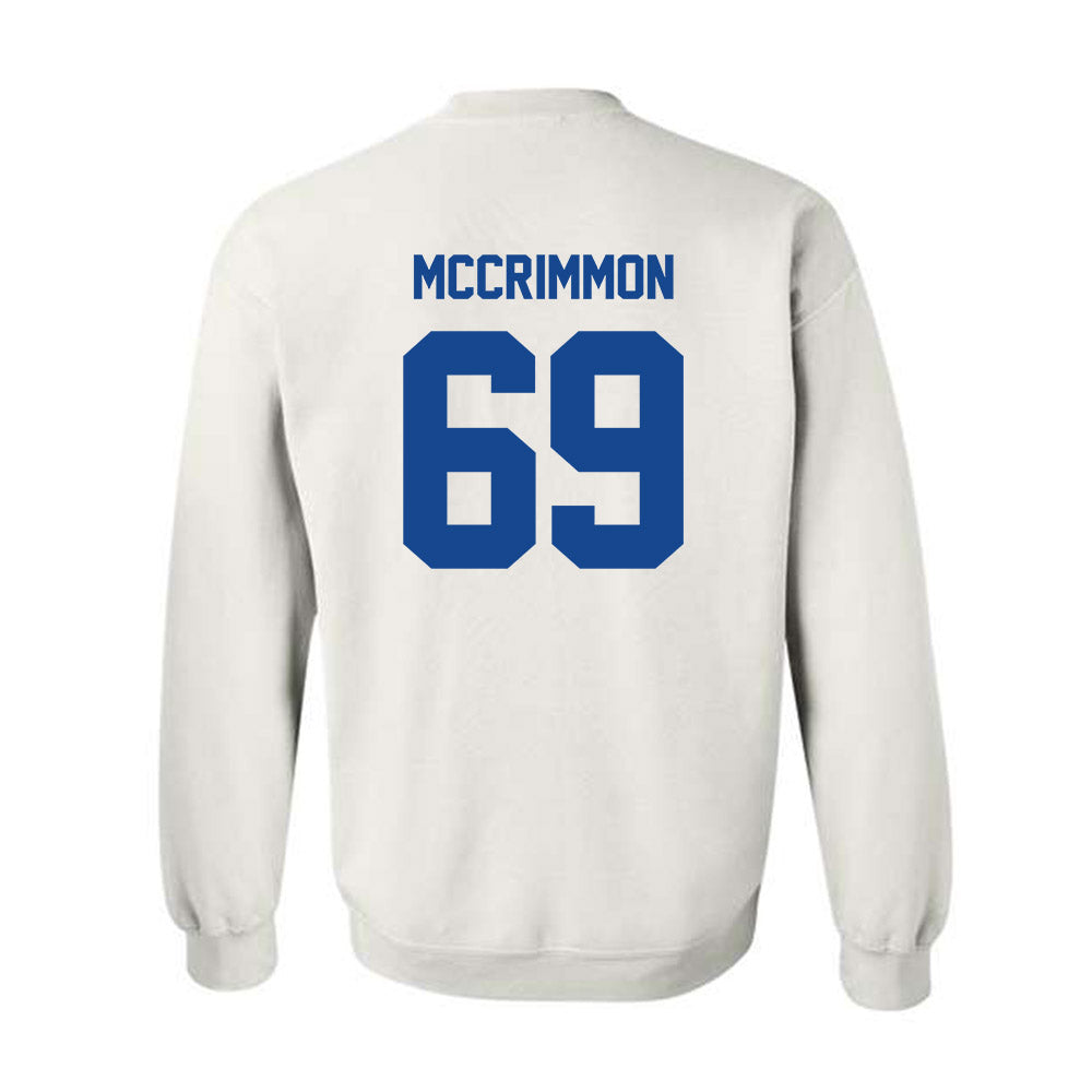 Georgia State - NCAA Football : Jeremiah McCrimmon - Classic Shersey Crewneck Sweatshirt-1