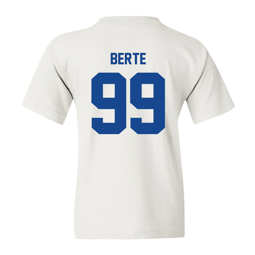 Georgia State - NCAA Football : Mandjou Berte - Classic Shersey Youth T-Shirt-1