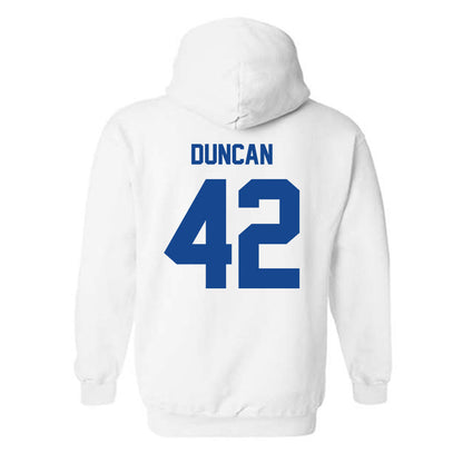 Georgia State - NCAA Baseball : Jackson Duncan - Classic Shersey Hooded Sweatshirt-1