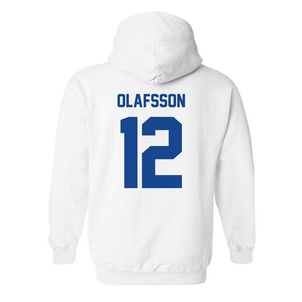 Georgia State - NCAA Football : Jadon Olafsson - Classic Shersey Hooded Sweatshirt-1