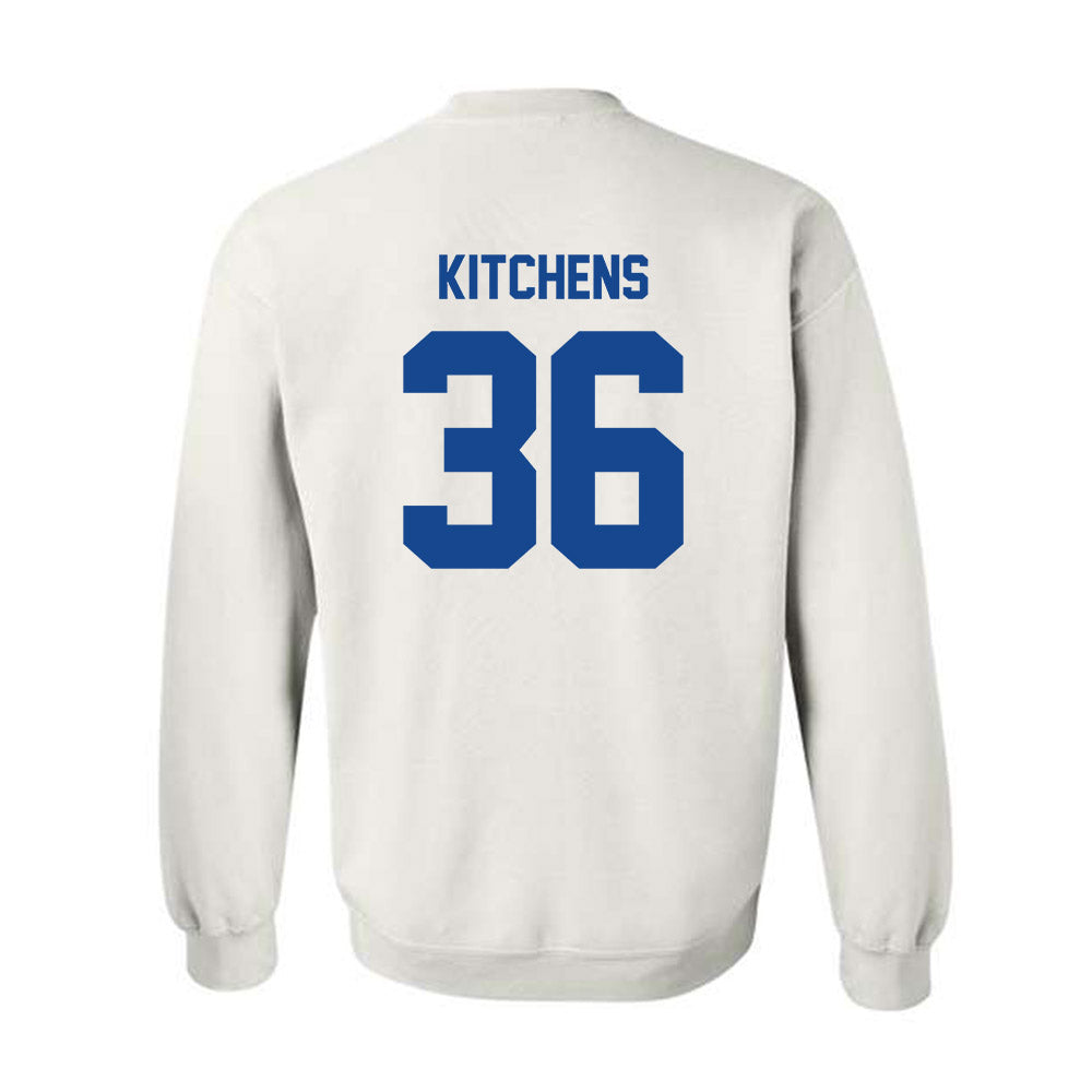 Georgia State - NCAA Football : Braxton Kitchens - Classic Shersey Crewneck Sweatshirt-1