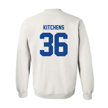 Georgia State - NCAA Football : Braxton Kitchens - Classic Shersey Crewneck Sweatshirt-1