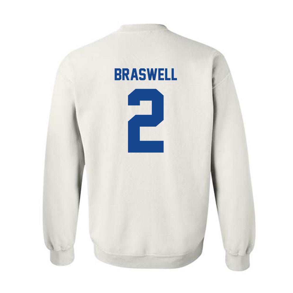 Georgia State - NCAA Football : Djay Braswell - Classic Shersey Crewneck Sweatshirt-1