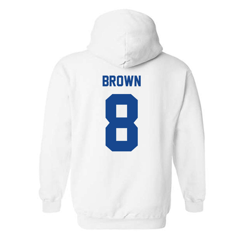 Georgia State - NCAA Football : Cameran Brown - Classic Shersey Hooded Sweatshirt-1