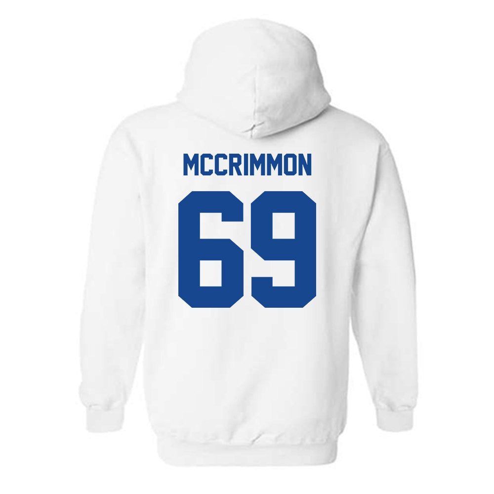 Georgia State - NCAA Football : Jeremiah McCrimmon - Classic Shersey Hooded Sweatshirt-1