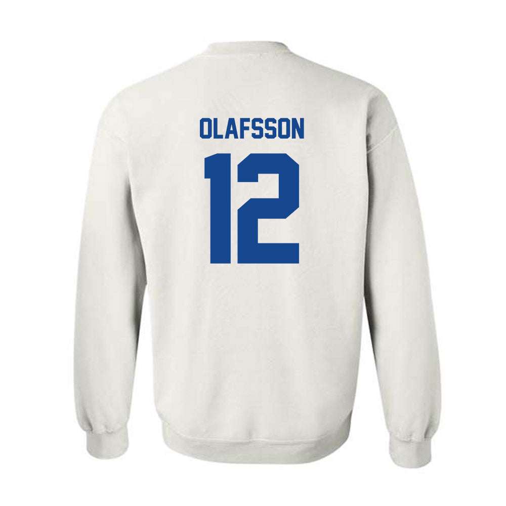 Georgia State - NCAA Football : Jadon Olafsson - Classic Shersey Crewneck Sweatshirt-1