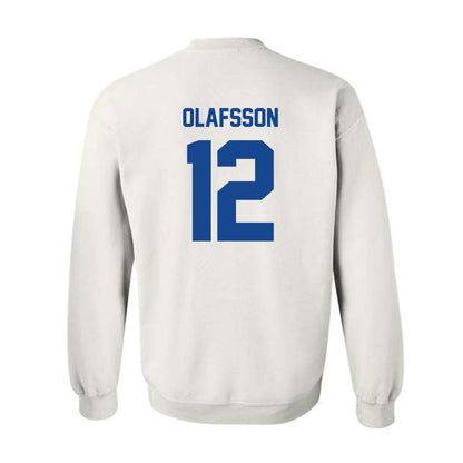 Georgia State - NCAA Football : Jadon Olafsson - Classic Shersey Crewneck Sweatshirt-1