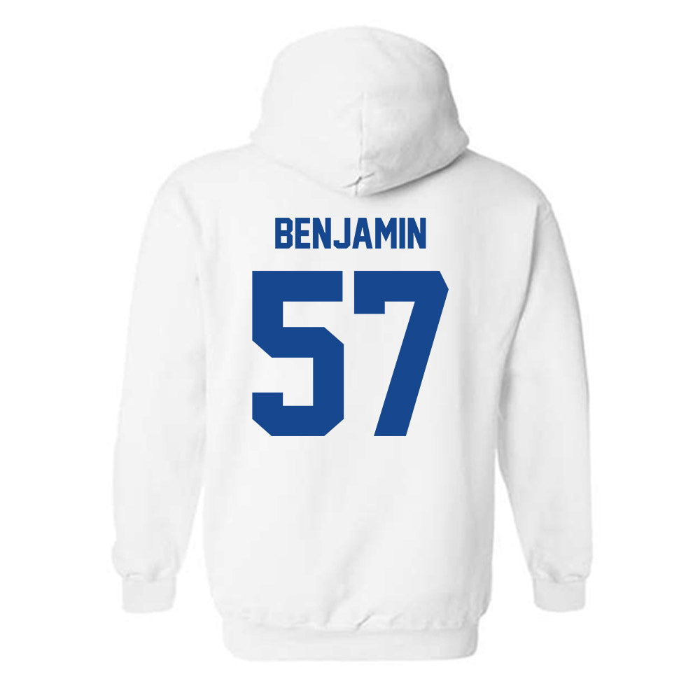 Georgia State - NCAA Football : KaDorian Benjamin - Classic Shersey Hooded Sweatshirt-1