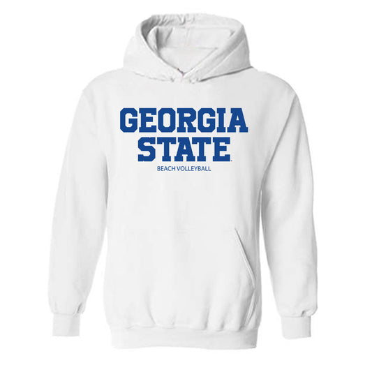 Georgia State - NCAA Beach Volleyball : Bella Compean - Classic Shersey Hooded Sweatshirt-0