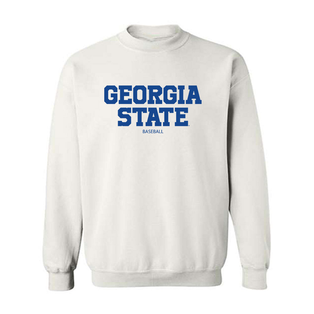 Georgia State - NCAA Baseball : Brian Crooms - Classic Shersey Crewneck Sweatshirt-0
