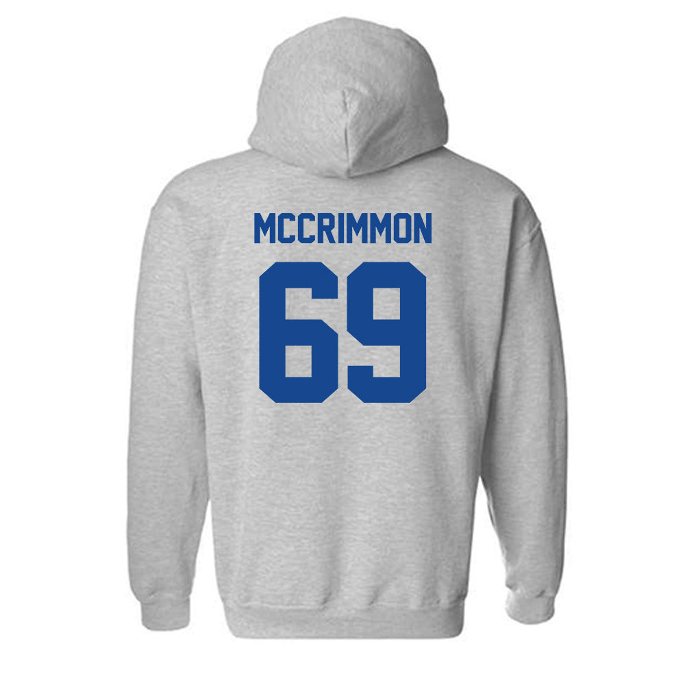 Georgia State - NCAA Football : Jeremiah McCrimmon - Classic Fashion Shersey Hooded Sweatshirt-1