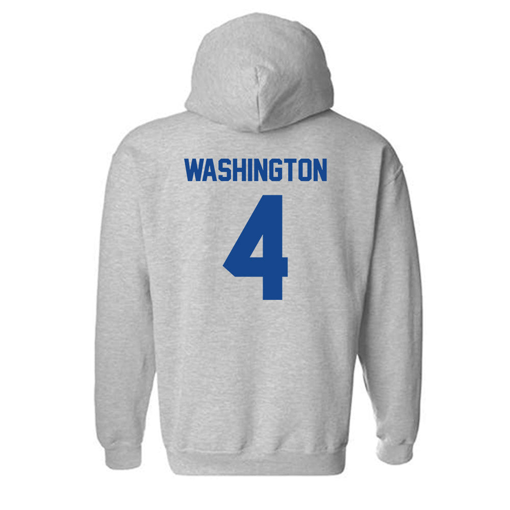 Georgia State - NCAA Football : Kyle Washington - Classic Fashion Shersey Hooded Sweatshirt-1