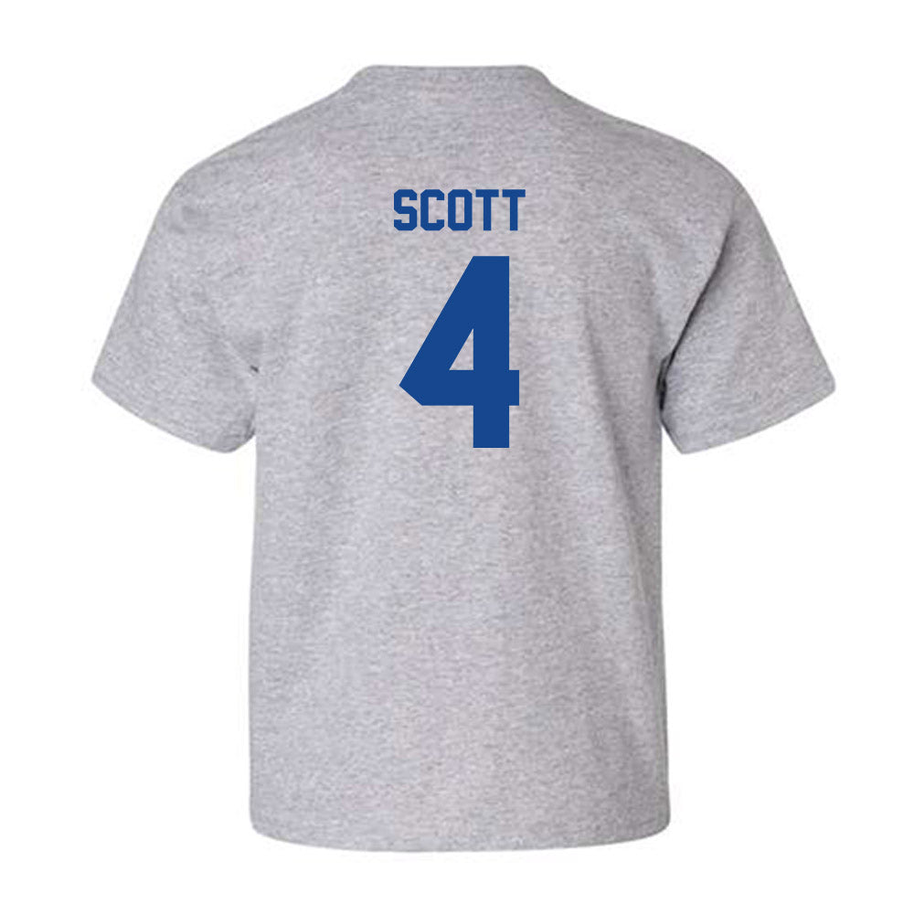 Georgia State - NCAA Men's Basketball : Trey Scott - Classic Fashion Shersey Youth T-Shirt-1
