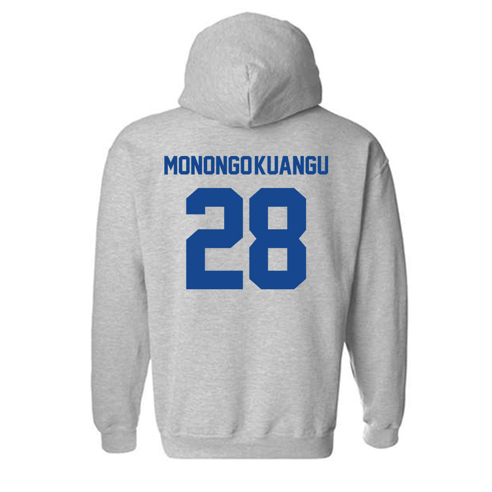 Georgia State - NCAA Men's Soccer : Yverson Monongo-Kuangu - Classic Fashion Shersey Hooded Sweatshirt-1