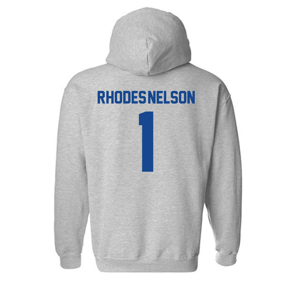 Georgia State - NCAA Football : Jabriel Rhodes-Nelson - Classic Fashion Shersey Hooded Sweatshirt-1