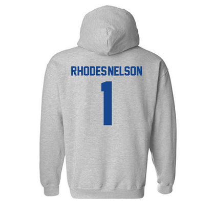 Georgia State - NCAA Football : Jabriel Rhodes-Nelson - Classic Fashion Shersey Hooded Sweatshirt-1