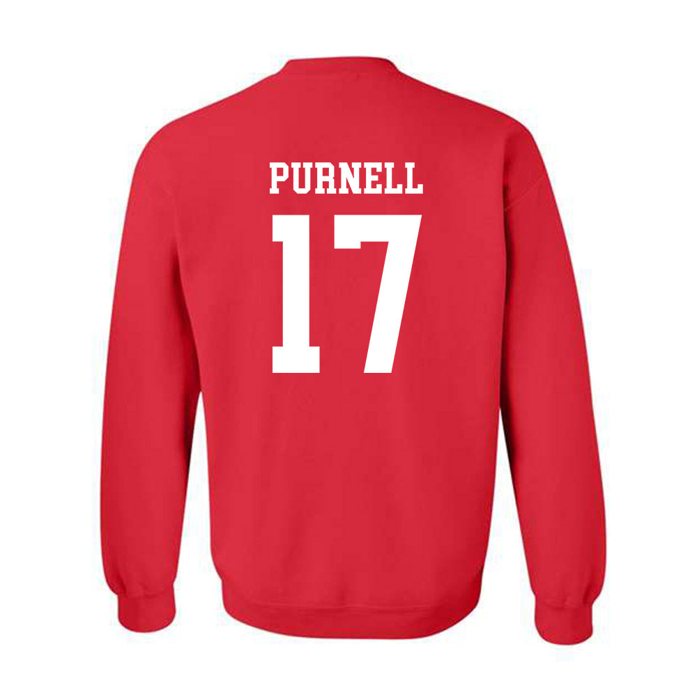 SEMO - NCAA Football : Tristin Purnell - Classic Fashion Shersey Crewneck Sweatshirt-1