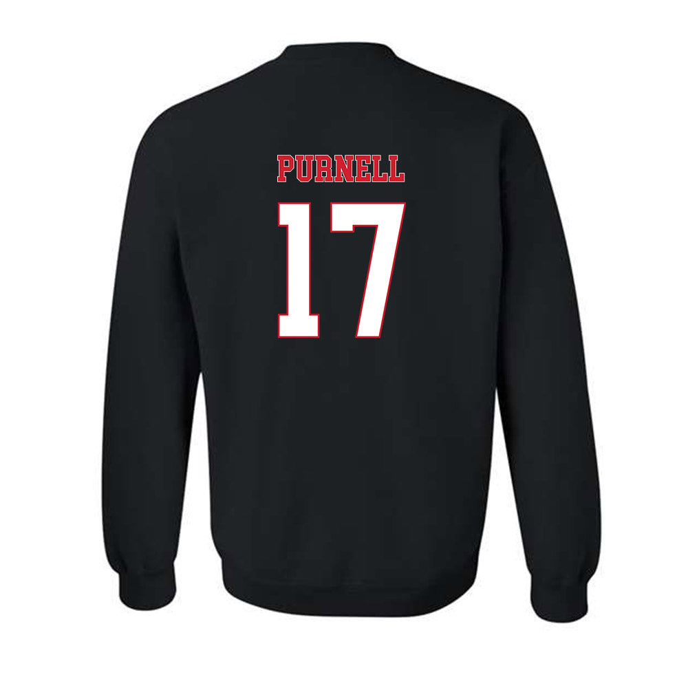 SEMO - NCAA Football : Tristin Purnell - Classic Fashion Shersey Crewneck Sweatshirt-1