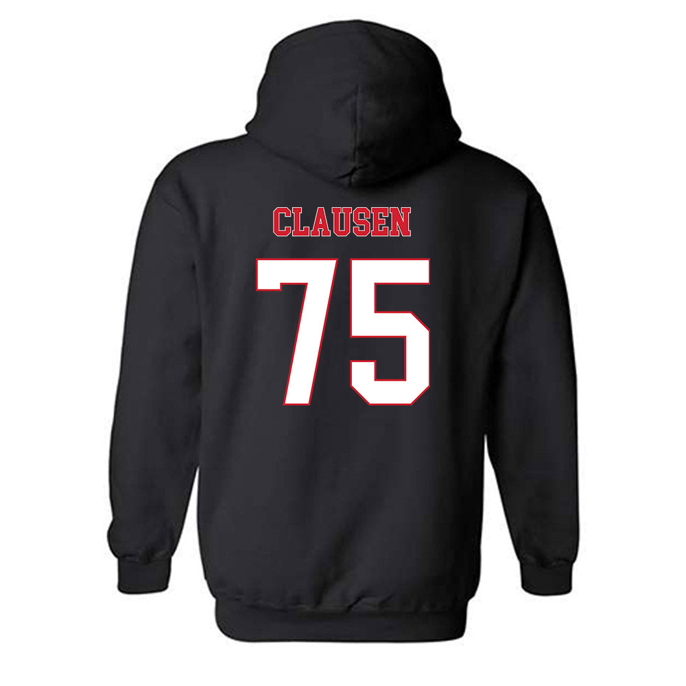 SEMO - NCAA Football : Eli Clausen - Classic Fashion Shersey Hooded Sweatshirt-1