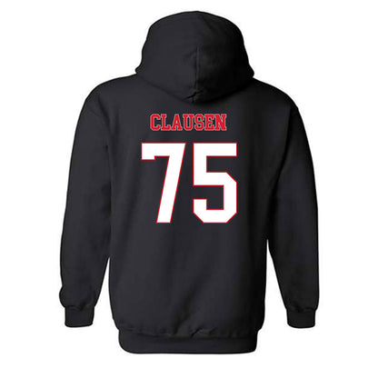 SEMO - NCAA Football : Eli Clausen - Classic Fashion Shersey Hooded Sweatshirt-1