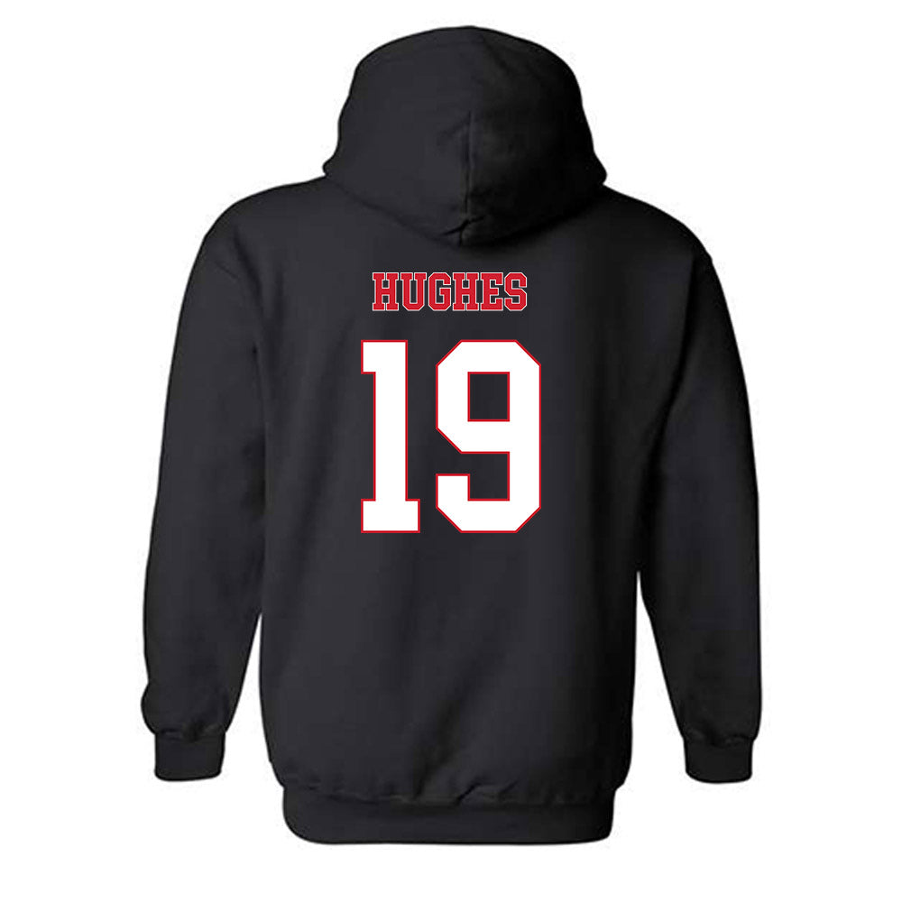 SEMO - NCAA Football : Simarion Hughes - Classic Fashion Shersey Hooded Sweatshirt-1