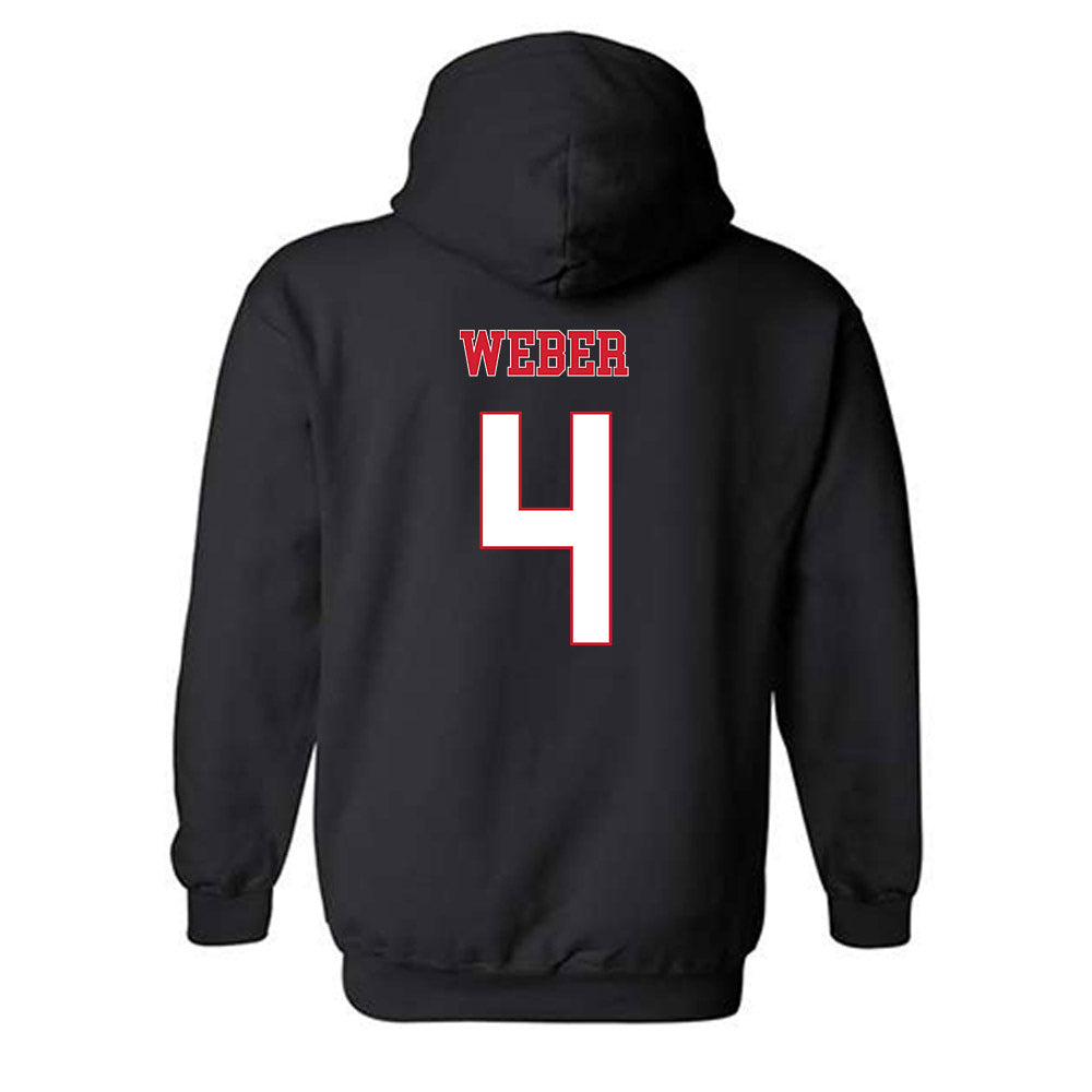 SEMO - NCAA Football : Johnny Weber - Classic Fashion Shersey Hooded Sweatshirt-1