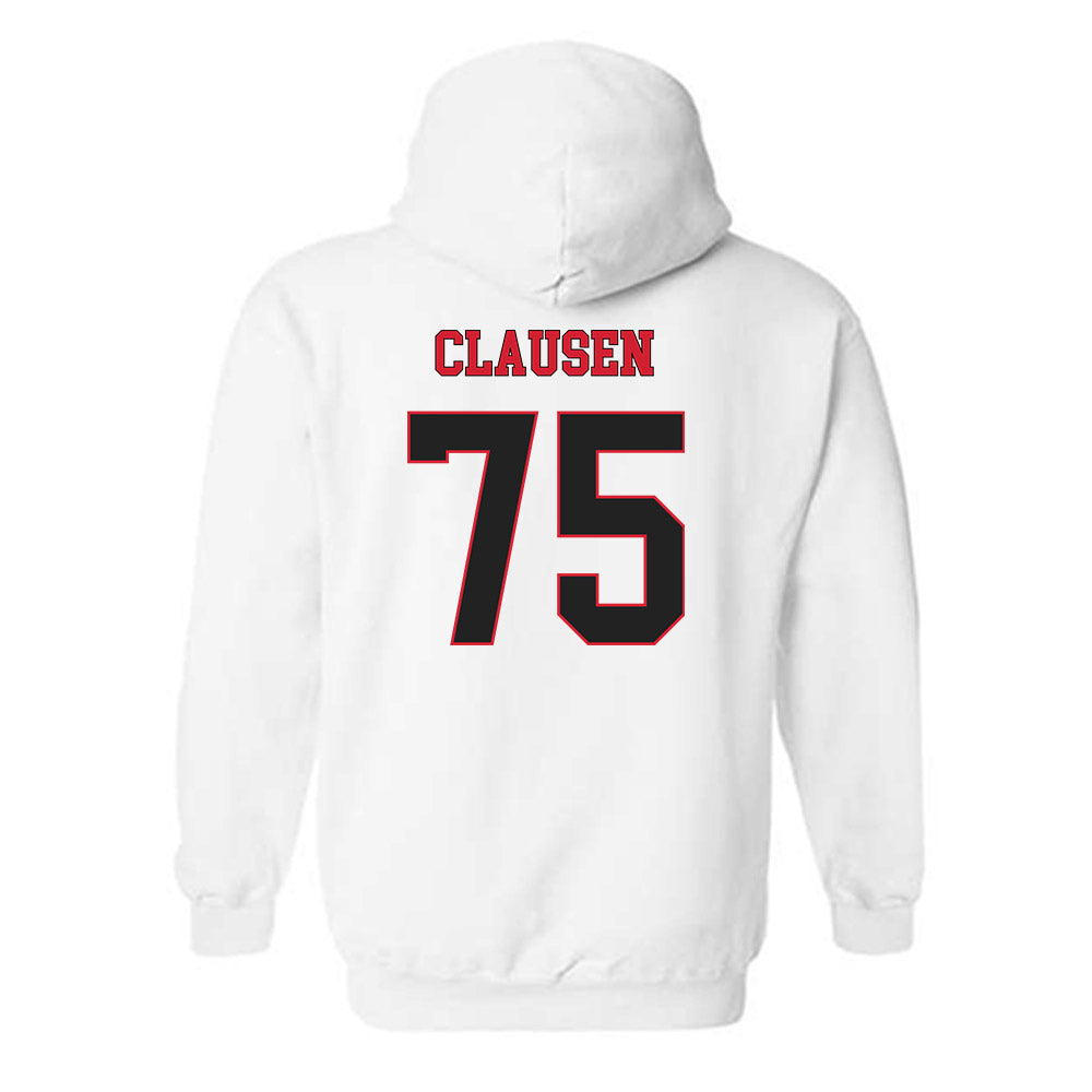 SEMO - NCAA Football : Eli Clausen - Classic Fashion Shersey Hooded Sweatshirt-1