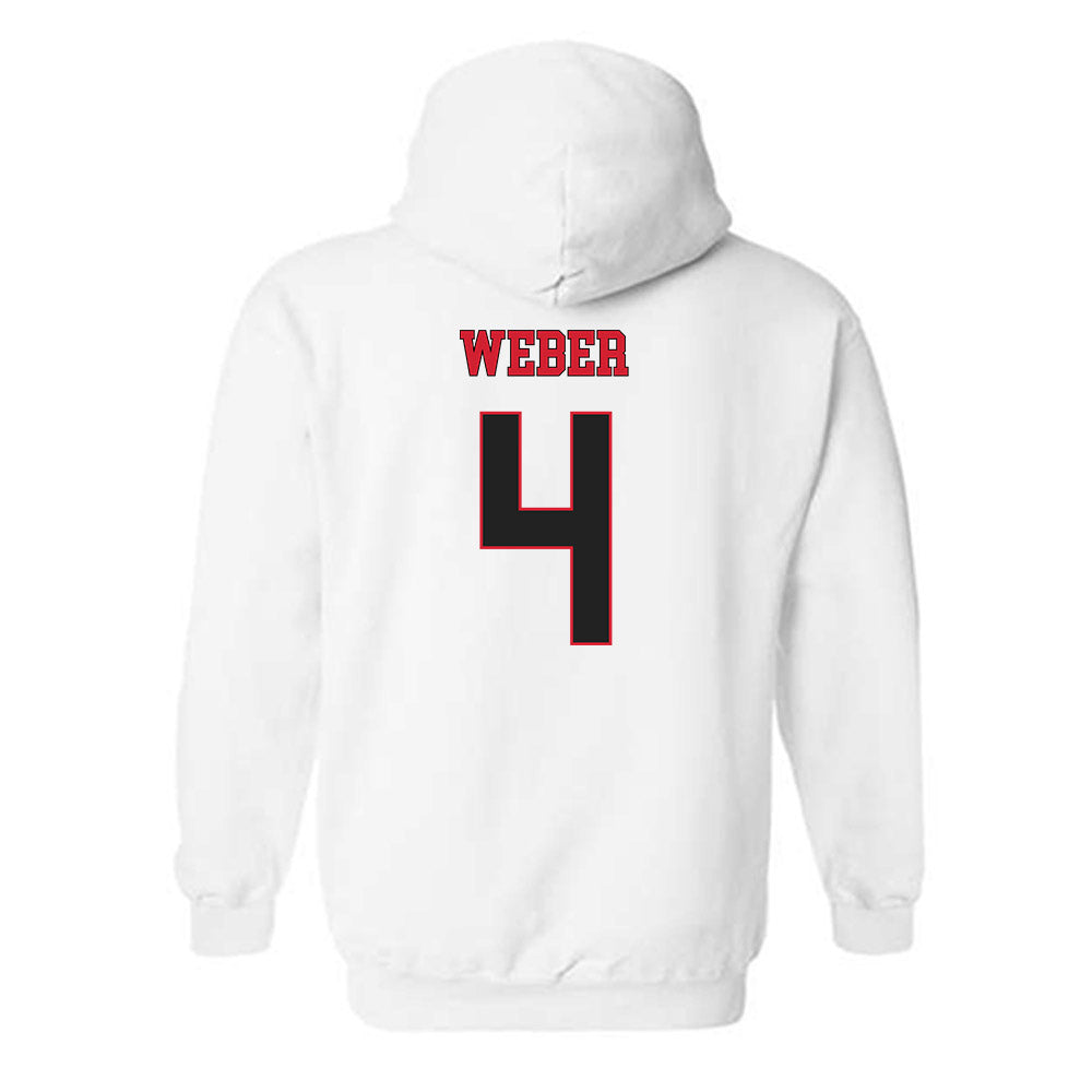 SEMO - NCAA Football : Johnny Weber - Classic Fashion Shersey Hooded Sweatshirt-1