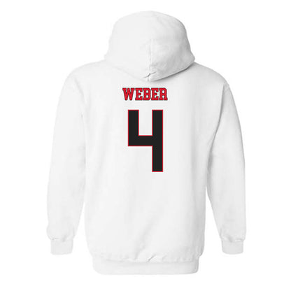 SEMO - NCAA Football : Johnny Weber - Classic Fashion Shersey Hooded Sweatshirt-1
