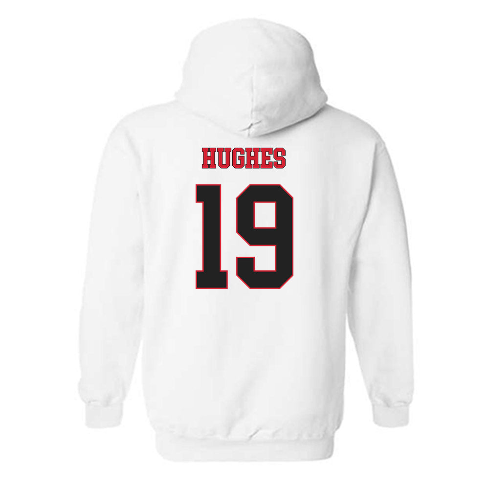 SEMO - NCAA Football : Simarion Hughes - Classic Fashion Shersey Hooded Sweatshirt-1