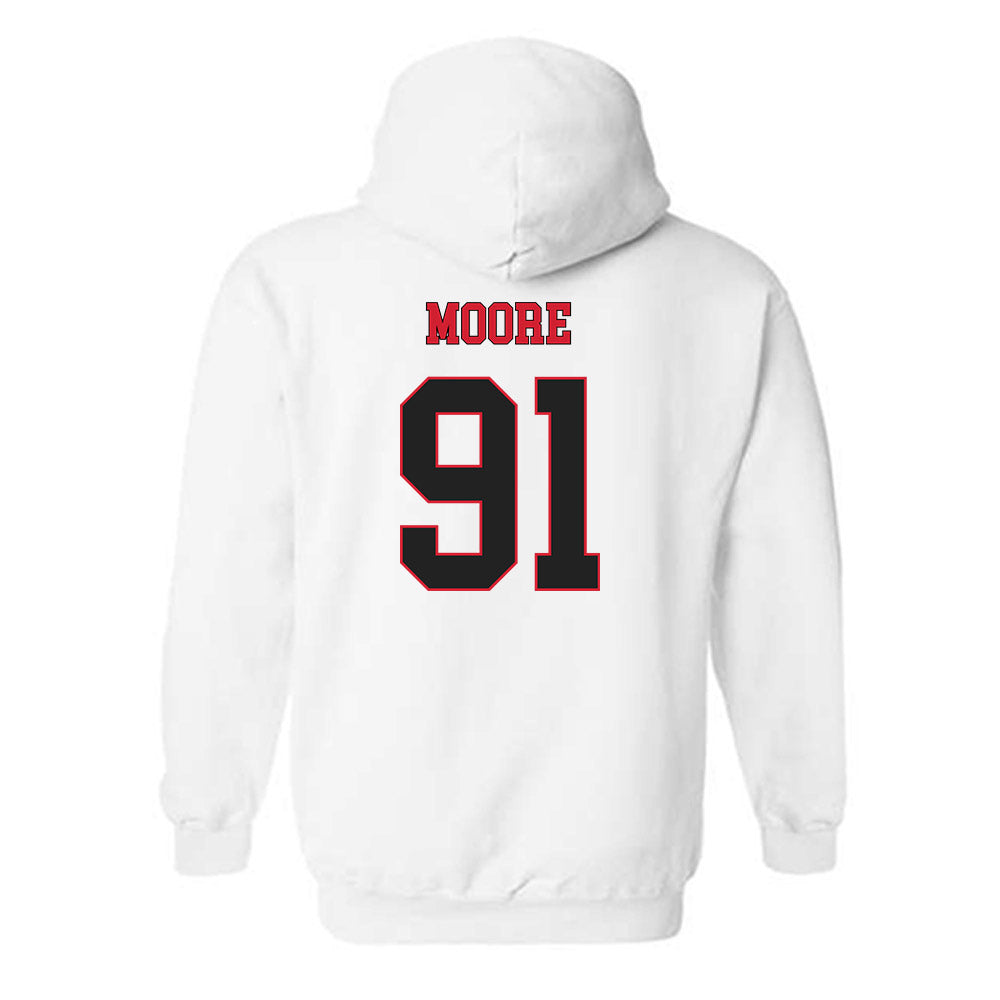 SEMO - NCAA Football : Quran Moore - Classic Fashion Shersey Hooded Sweatshirt-1