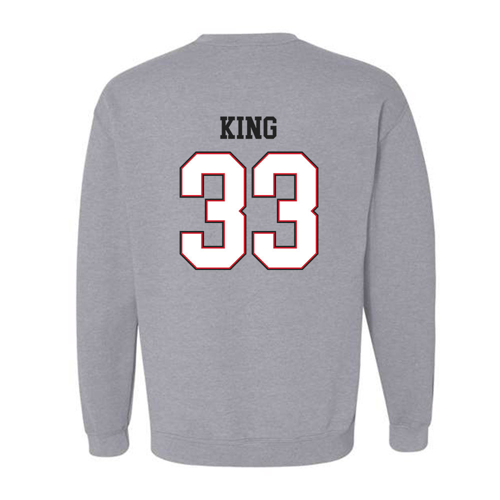 SEMO - NCAA Football : Demarcus King - Classic Fashion Shersey Crewneck Sweatshirt-1
