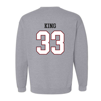 SEMO - NCAA Football : Demarcus King - Classic Fashion Shersey Crewneck Sweatshirt-1