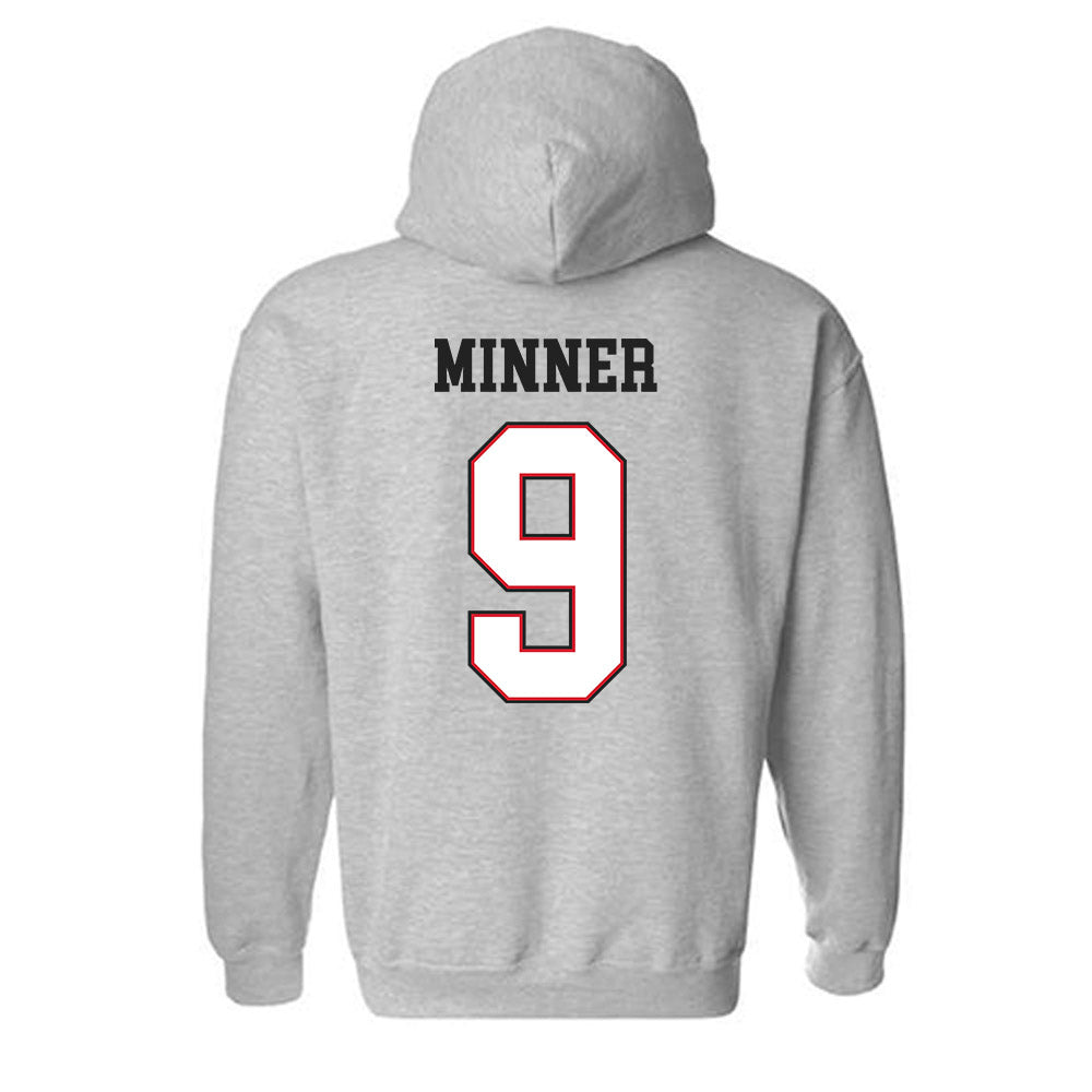 SEMO - NCAA Football : LJ Minner - Classic Fashion Shersey Hooded Sweatshirt-1