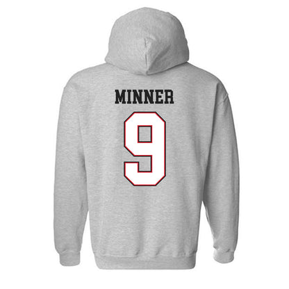 SEMO - NCAA Football : LJ Minner - Classic Fashion Shersey Hooded Sweatshirt-1