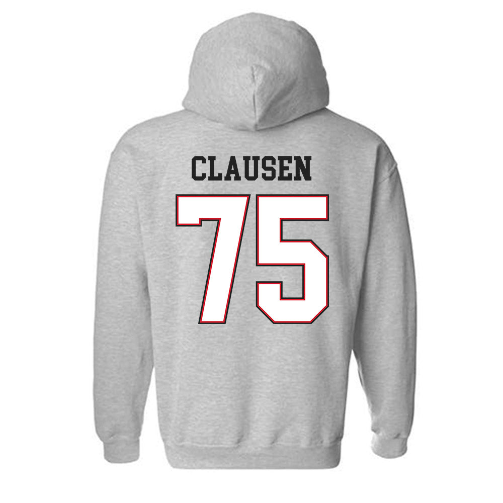 SEMO - NCAA Football : Eli Clausen - Classic Fashion Shersey Hooded Sweatshirt-1