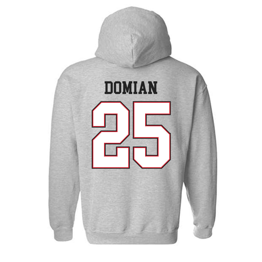 SEMO - NCAA Women's Soccer : Maya Domian - Classic Fashion Shersey Hooded Sweatshirt-1