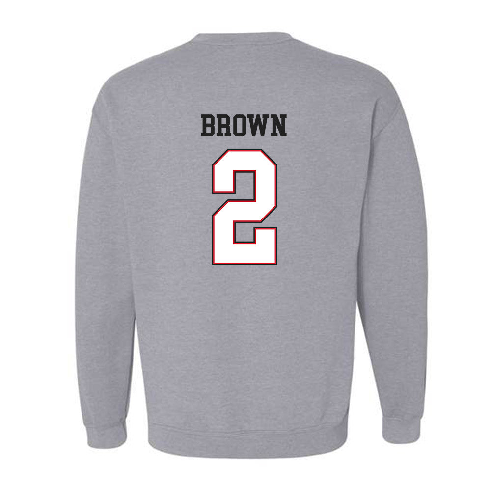 SEMO - NCAA Football : Isaac Brown - Classic Fashion Shersey Crewneck Sweatshirt-1