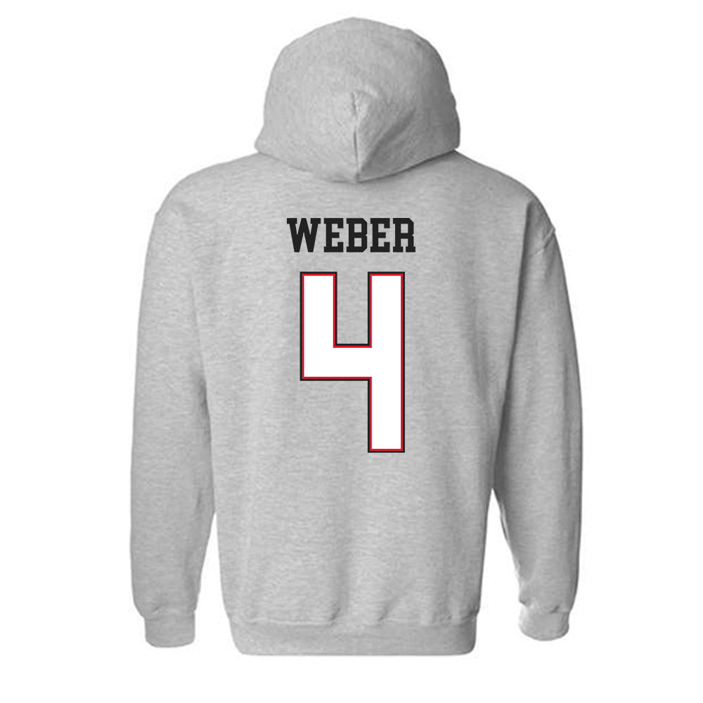 SEMO - NCAA Football : Johnny Weber - Classic Fashion Shersey Hooded Sweatshirt-1